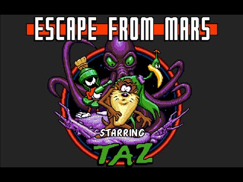 [Рус] Taz in Escape from Mars - Прохождение (Sega Genesis) [1080p][EPX+]