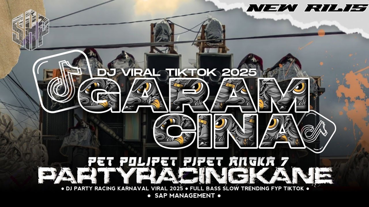 DJ GARAM CINA - PET POLIPET PIPET ANGKA 7 FULL BASS PARTY VIRAL TIKTOK❗DJ PARTY MASHUP JEDAG JEDUG