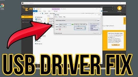BeeBrain USB Driver Fix