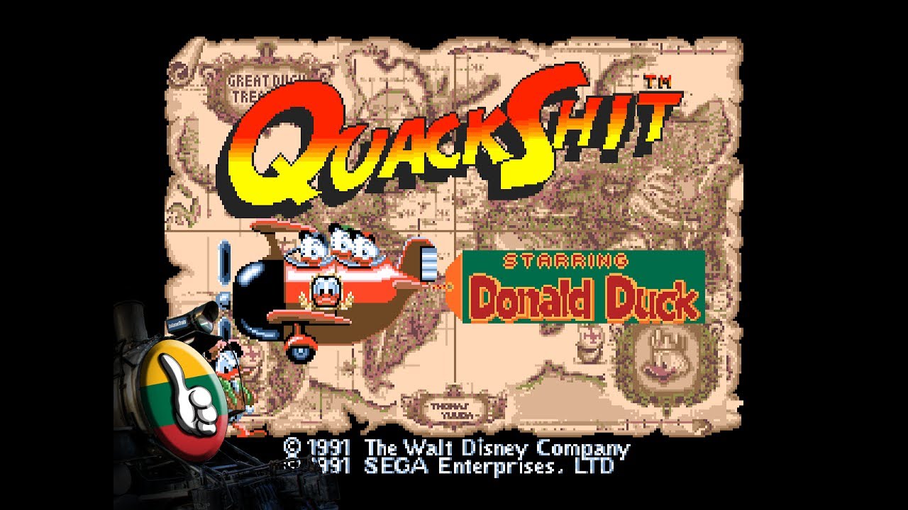[Let's Play] Quackshot part 1 - Childhood = Ruined