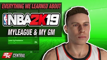 NBA 2K19: HUGE News! MyLeague & MyGM (New Creation, Hairstyles, Updated ASG! Summer League + More)