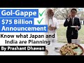 Mega 75 Billion Dollar Announcement by Japan in India | Japanese PM with PM Modi