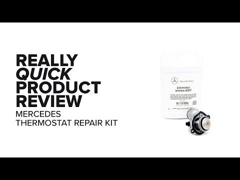 Mercedes W204 - Thermostat Kit- Failures, Symptoms, and Product Review