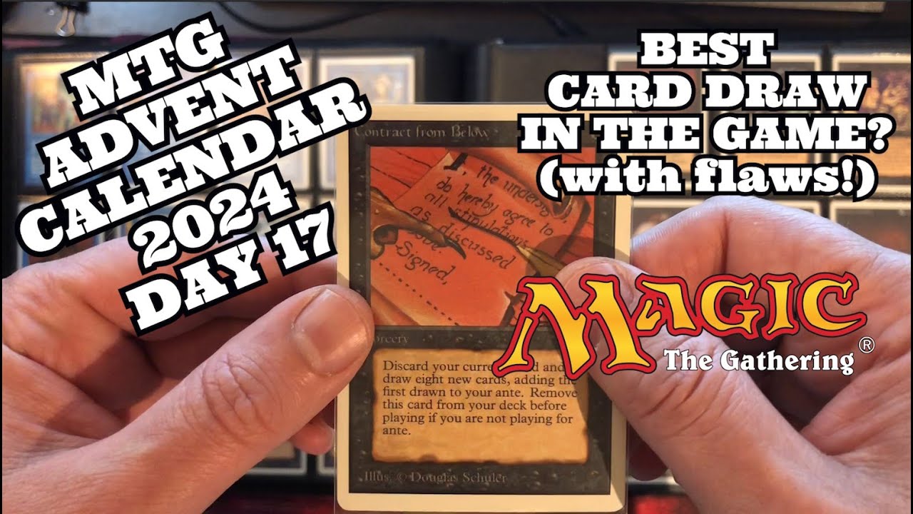 Mtg best card draw in the game magic the gathering unl advent