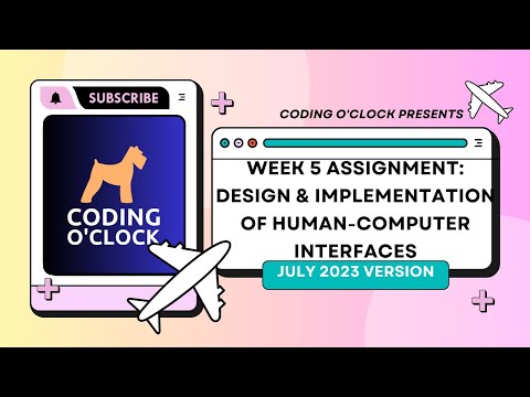 Design & Implementation Of Human-Computer Interfaces 5 Quiz Assignment | IIT Guwahati | August 2023