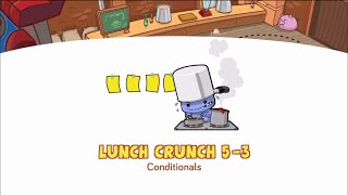 Learn to Code Conditionals Gameplay | CodeSpark Puzzles Lunch Crunch 5-3 | Coding Game for kids