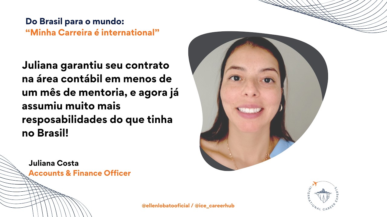 ICE Depoimento | Depois de 10 meses trabalhando na área, a Juliana já chama atenção até dos Aussies.