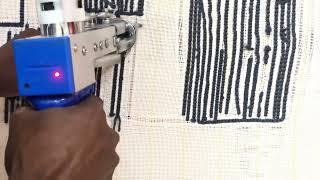 How To Tuft Straight Lines Tufting Tutorial