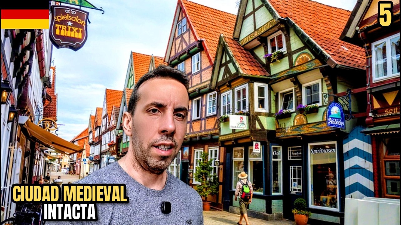 Como era la vida en una ciudad medieval europea, CELLE, Alemania