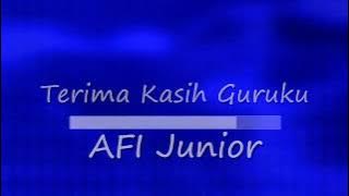 Terima Kasih Guruku ( Guruku Tersayang ) KARAOKE HD