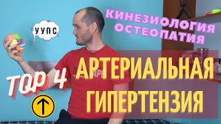 Артериальная гипертензия. 4 способа коррекции. Остеопатия и кинезиология