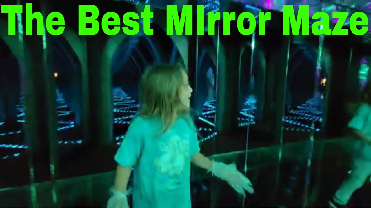 The Best Mirror Maze Ever In San Antonio Tx YouTube