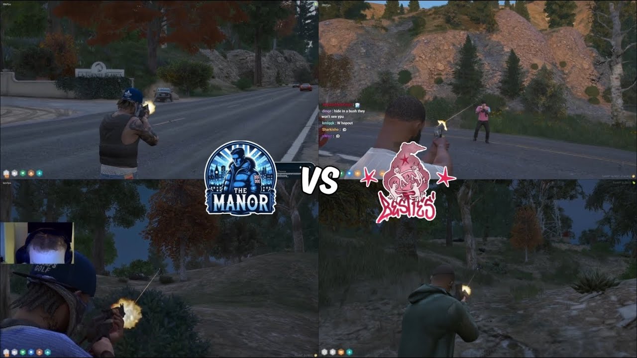 Поместье против лучших подруг в борьбе за банковский грузовик в пустыне Сенора | Вид от первого л...