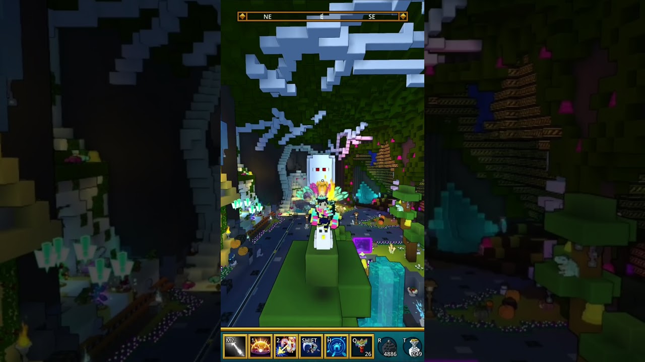 Que son las antorchas para subir luz en Trove 