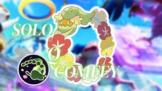 POKEMON UNITE COMFEY SOLO Q BUILD!! MAXIMUM AMOUNT OF HEALING❤