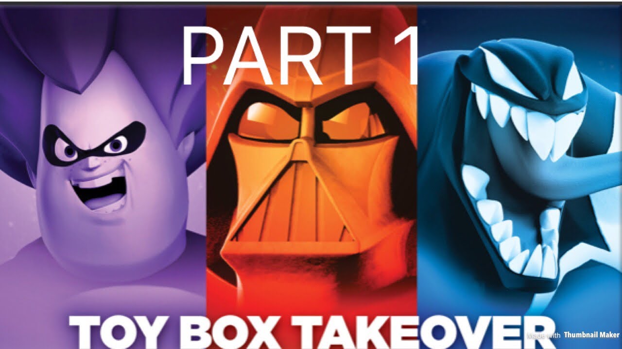 Disney Infinity 3.0 Toy Box Takeover Part 1 Syndrome! YouTube