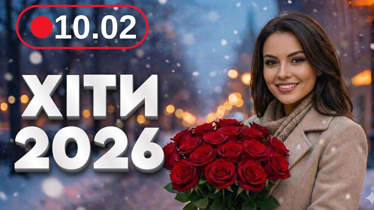 Хіти 2026 ❄️ 10 лютого - Нова музика для гарного настрою | Українські пісні для роботи та відпочинку