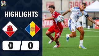 Gibraltar vs Andorra | 0-0 | Highlights | Nations League 2026 | gibraltar andorra