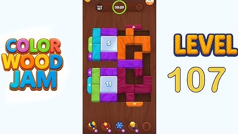 Color Wood Jam Level 107 Walkthrough Solution
