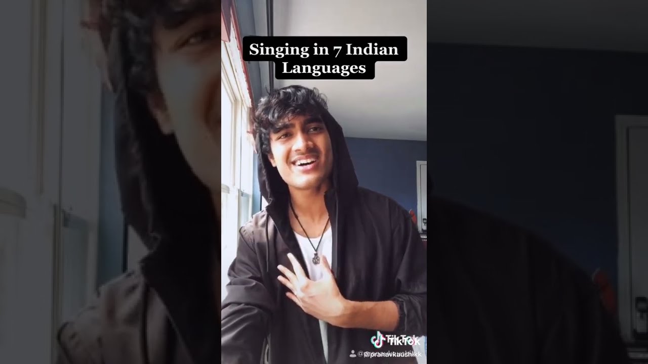  Singing in 7 Indian Languages - Pranav Kaushik