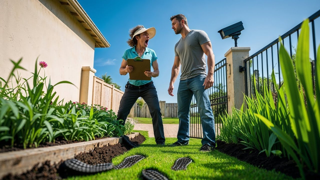 HOA Karen Illegally Trespassed on My Property, So I Blocked Her Out for Good!