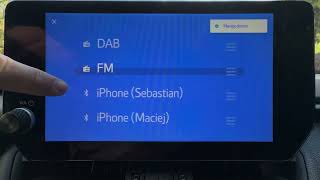 Suzuki A-Cross – Как управлять настройками радио screenshot 2