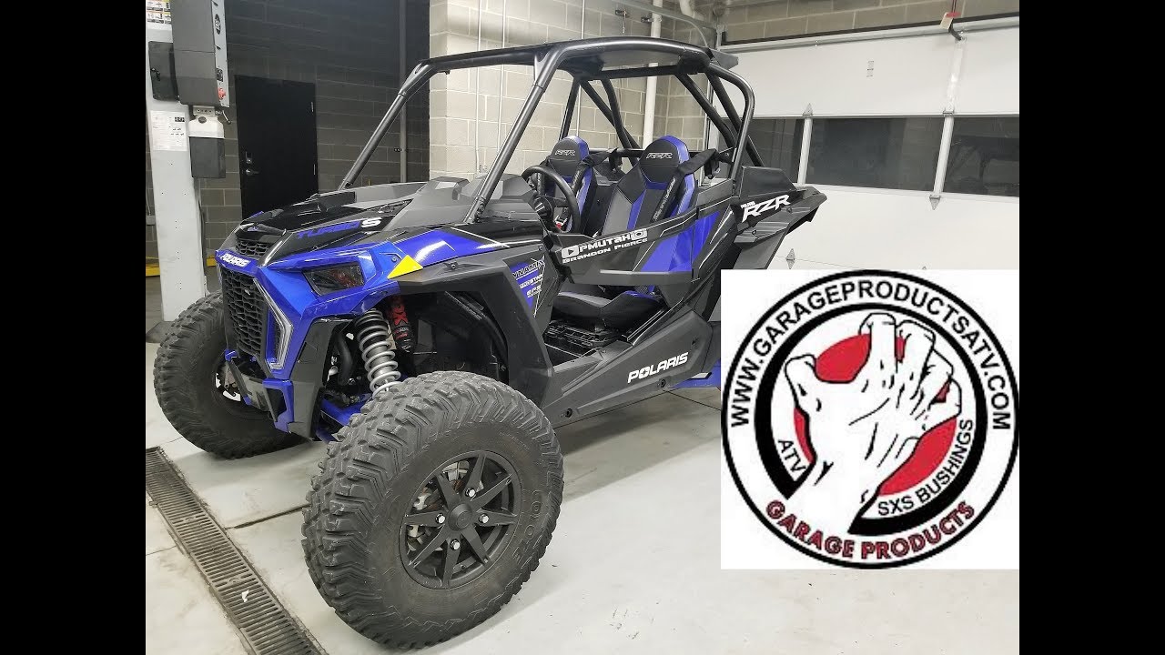 2018 POLARIS RZR XP TURBO S GARAGE PRODUCTS BUSHINGS DIY YouTube