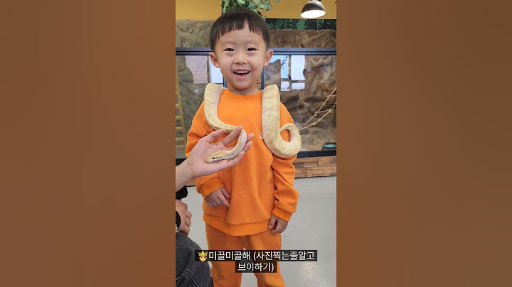 뱀 목에두르기