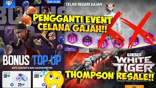 ELEPHANT PANTS CANCELED!! Upcoming Free Fire Top Up Bonus Leaks & Replacements for the Elephant P... screenshot 3