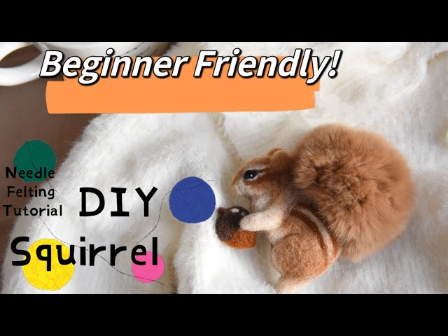 Needle Felting For Beginners Tutorial - Let Me Guide You Into The Wonderful  World Of Felting!! 