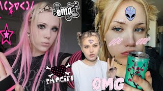 2007 vs 2014 перевоплощение в эмо и tumblr girl🌙