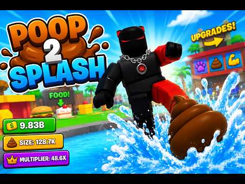 I played poop to splash!