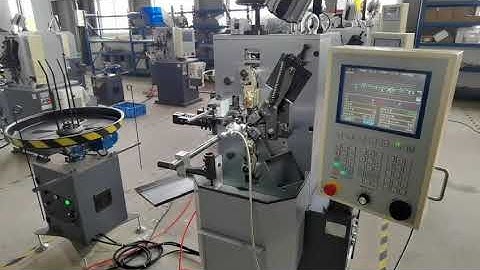 oil sealing spring  on our CNC compression spring coiling machine with length control function