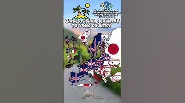 closest island country to your country #europe #mapping #mapper #geography #history #shorts