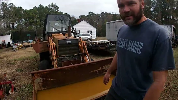 Case 580C hasn’t been used in years!