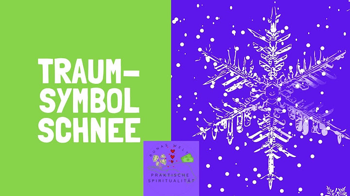 Traum von Schnee - Was bedeutet es, wenn es im Traum schneit?