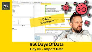 KNIME import data - day 5 - 66 days of data with KNIME Net Worth