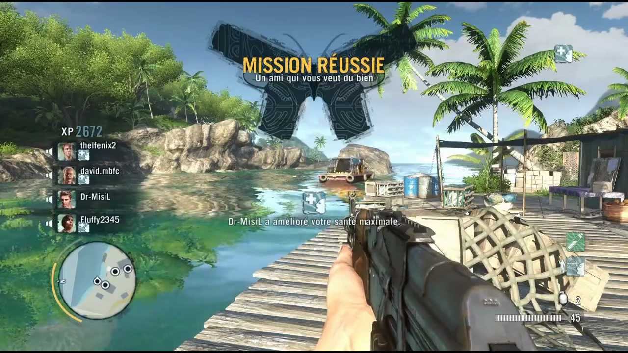 Far Cry 3 Co Op Mission Protect The Boat 7 Hd Youtube