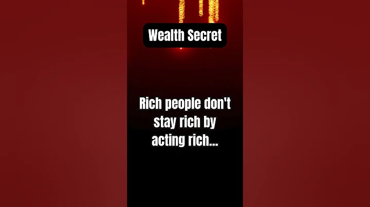 MILLIONAIRE exposes why rich people act broke 🤑 #wealth #money #mindset #rich #lifestyle  #finance