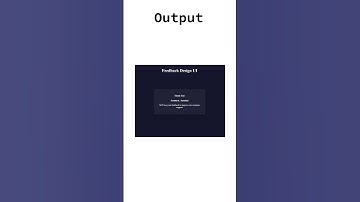 Feedback UI Design using Javascript#shorts #trending #new #coding #programming #css #javascript