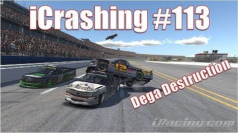 iRacing crash highlights 113