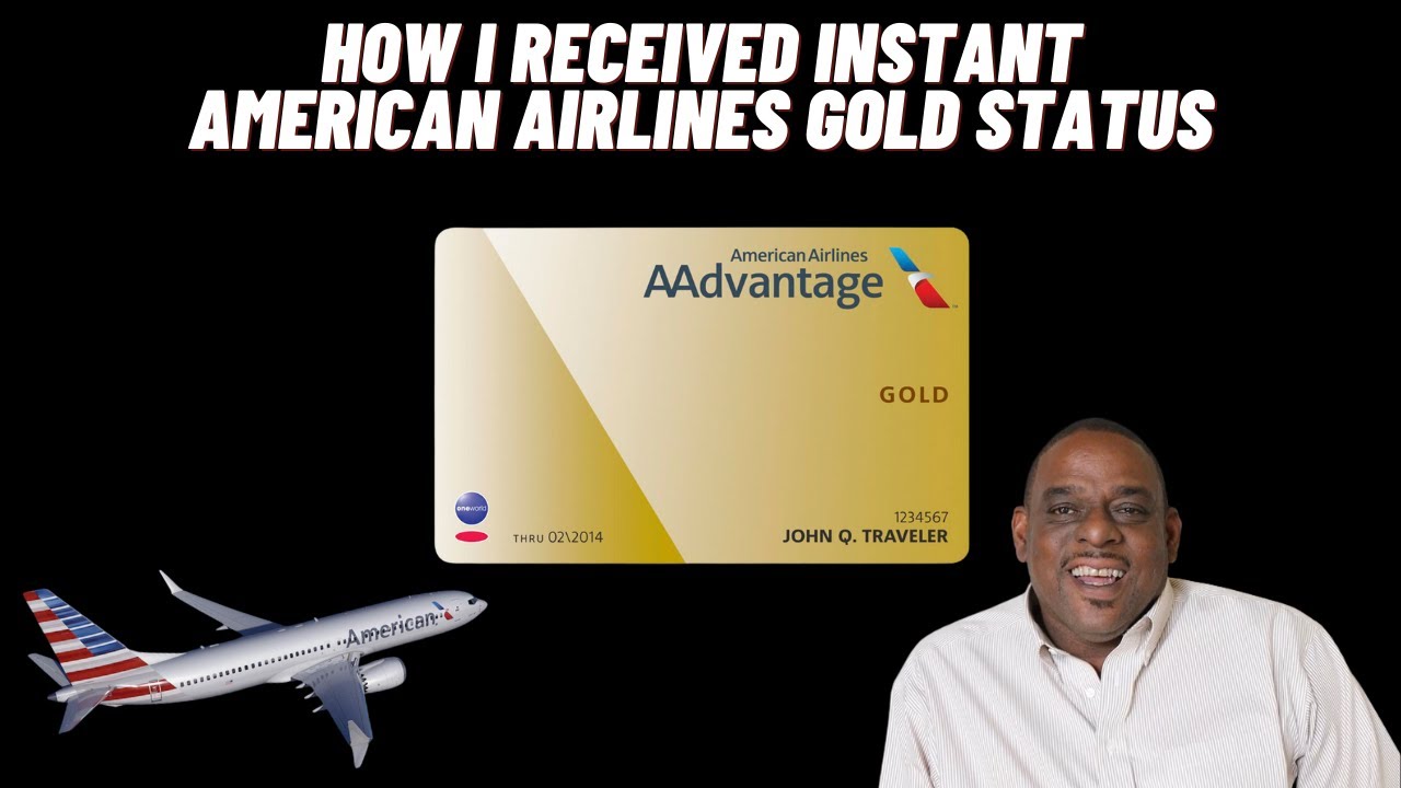 How I Received INSTANT American Airlines Gold Status YouTube How I Received INSTANT American Airlines Gold Status YouTube