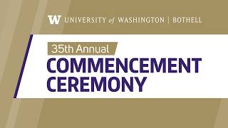 Famous UW Bothell 2026 Commencement - Gold Ceremony Wealth