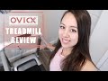 OVICX Q2S Folding Treadmill Review | Own App of Classes