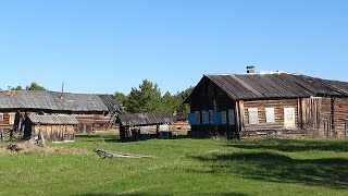 Весенний поход ч2. Заброшенные деревни Одесдино и Лач. Река Ижма. Одиночный поход. Покинутые места