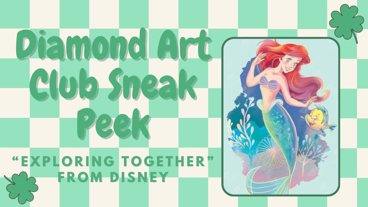 Diamond Art Club Sneak Peek - New Disney Release || 