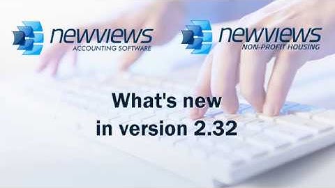 NewViews version 2.32 Whats New