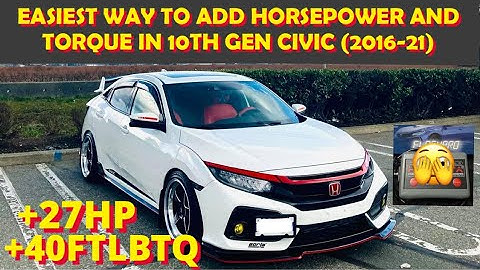 HOW TO PROGRAM HONDATA FLASHPRO IN HONDA CIVIC 10th GEN 2016-21