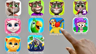 Talking Tom,Annoying Uncle,Talking Ginger,Tom Gold Run,My Tom,My Tom 2,My Angela,Tom Friends,Ginger screenshot 4