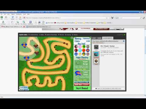 Kongregate Hack - Bloons Tower Defense 3 - 